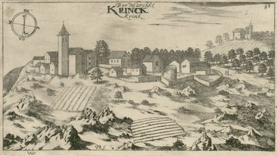 Kringa by Johann Weikhard von Valvasor